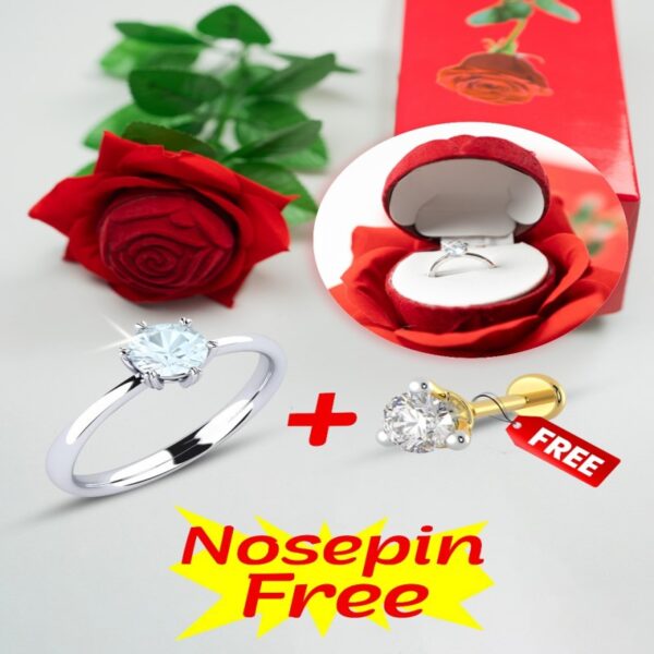 Love Rose With "Finger + Noise Pin"